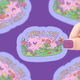Need a Nap Pig Vinyl Sticker