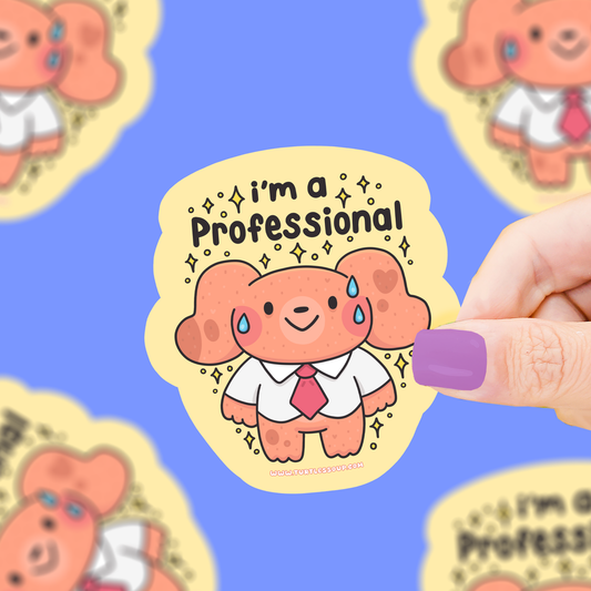 I’m a Professional Puppy Vinyl Sticker