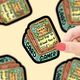 cute card lil mouse gamer sticker
