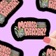 manga reader vinyl sticker
