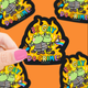 Be Gay Do Crime Queer Frogs Vinyl Sticker