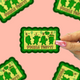 Pickle Party Silly Waterproof Vinyl Sticker