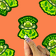 I've Come for Your Pickles UFO Waterproof Vinyl Sticker