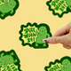 Dill With It Silly Pickle Waterproof Vinyl Sticker