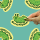 CaterPickle Cute Waterproof Vinyl Sticker