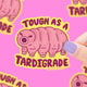 Tardigrade-Water-Bear-Tough-Vinyl-Sticker-by-Turtles-Soup