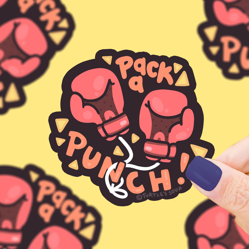 -Pack-a-Punch-Boxing-Sports--by-Vinyl-Sticker-by-Turtles-Soup