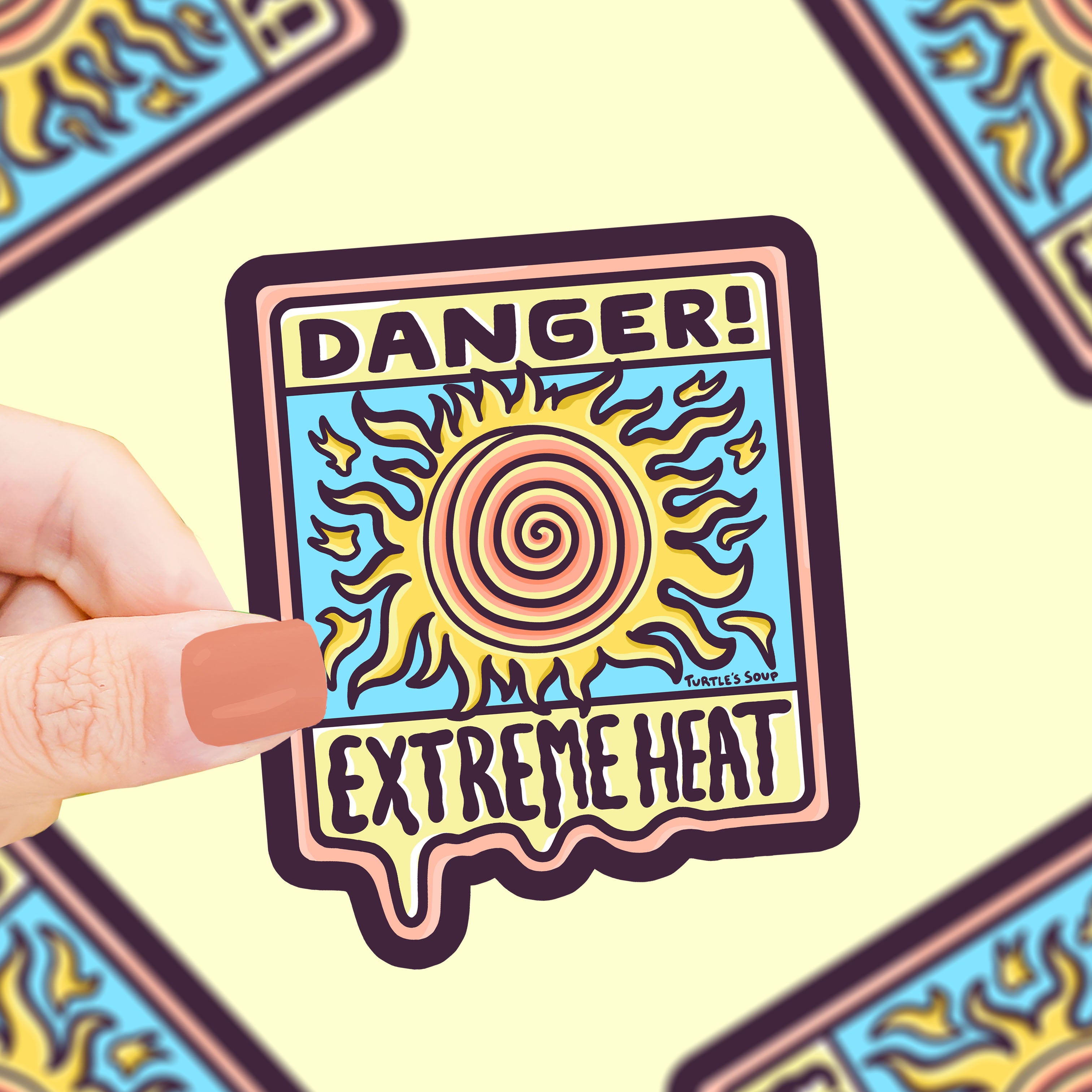 Extreme Heat Vinyl Sticker – Turtle's Soup
