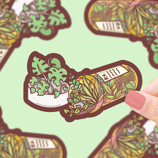 Plant RX Prescription Vinyl Sticker