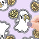 Ghost Planchette Call Vinyl Sticker
