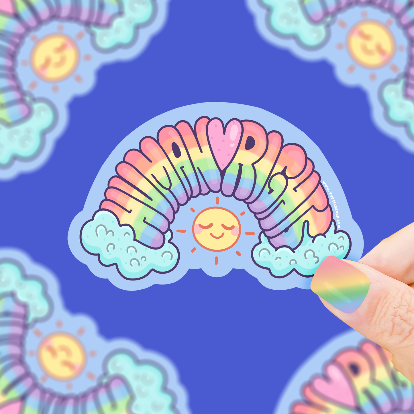 Human Rights Vinyl Sticker