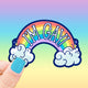 i'm gay pride sticker