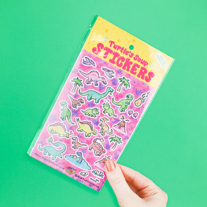 Dinosaur-Sticker-Sheet