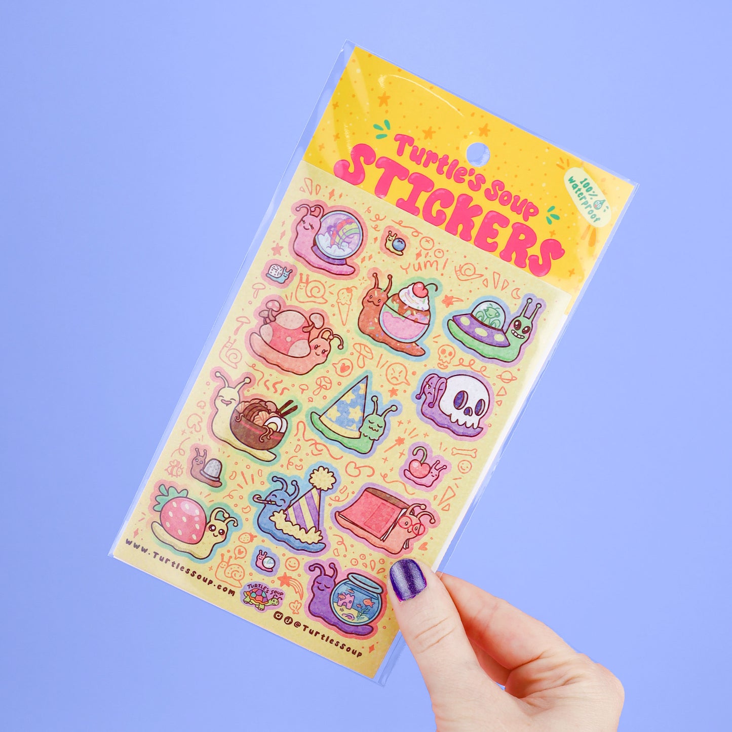 Snail Shells Sticker Sheet