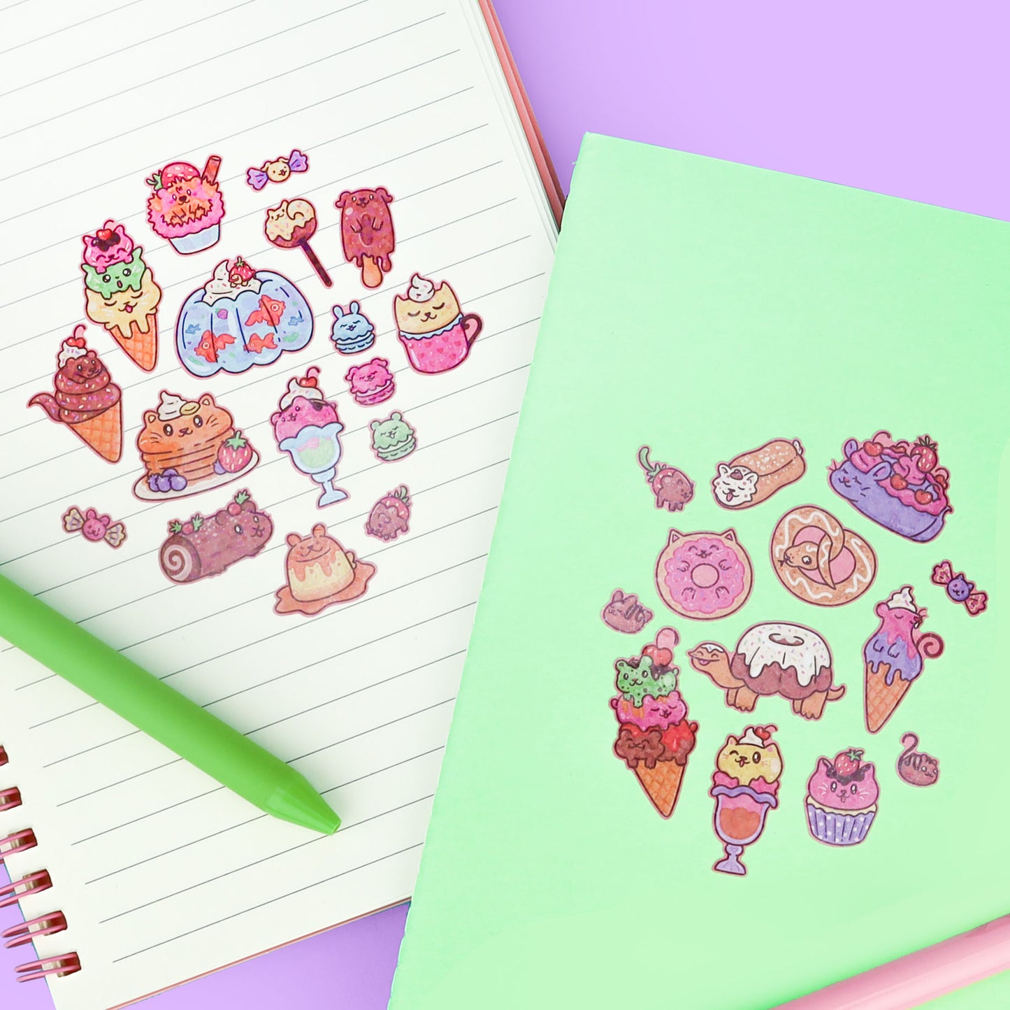 Sweet Pets Sticker Sheet