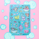 Bath Time Kawaii Animals Sticker Sheet