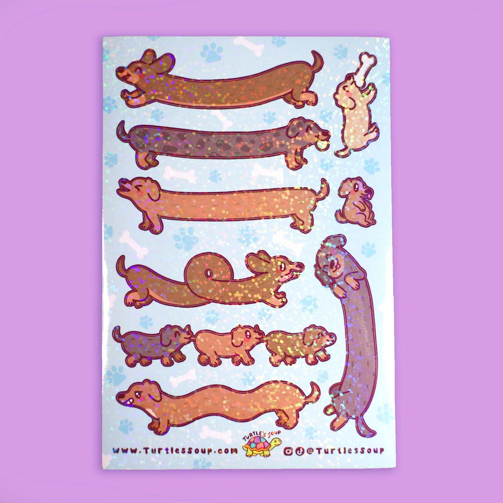 long dogs sticker sheet