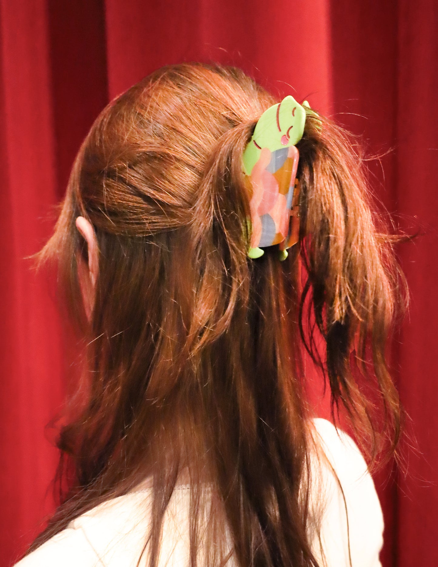 Colorful Turtle Hair Claw