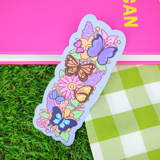 Butterfly Garden Bookmark