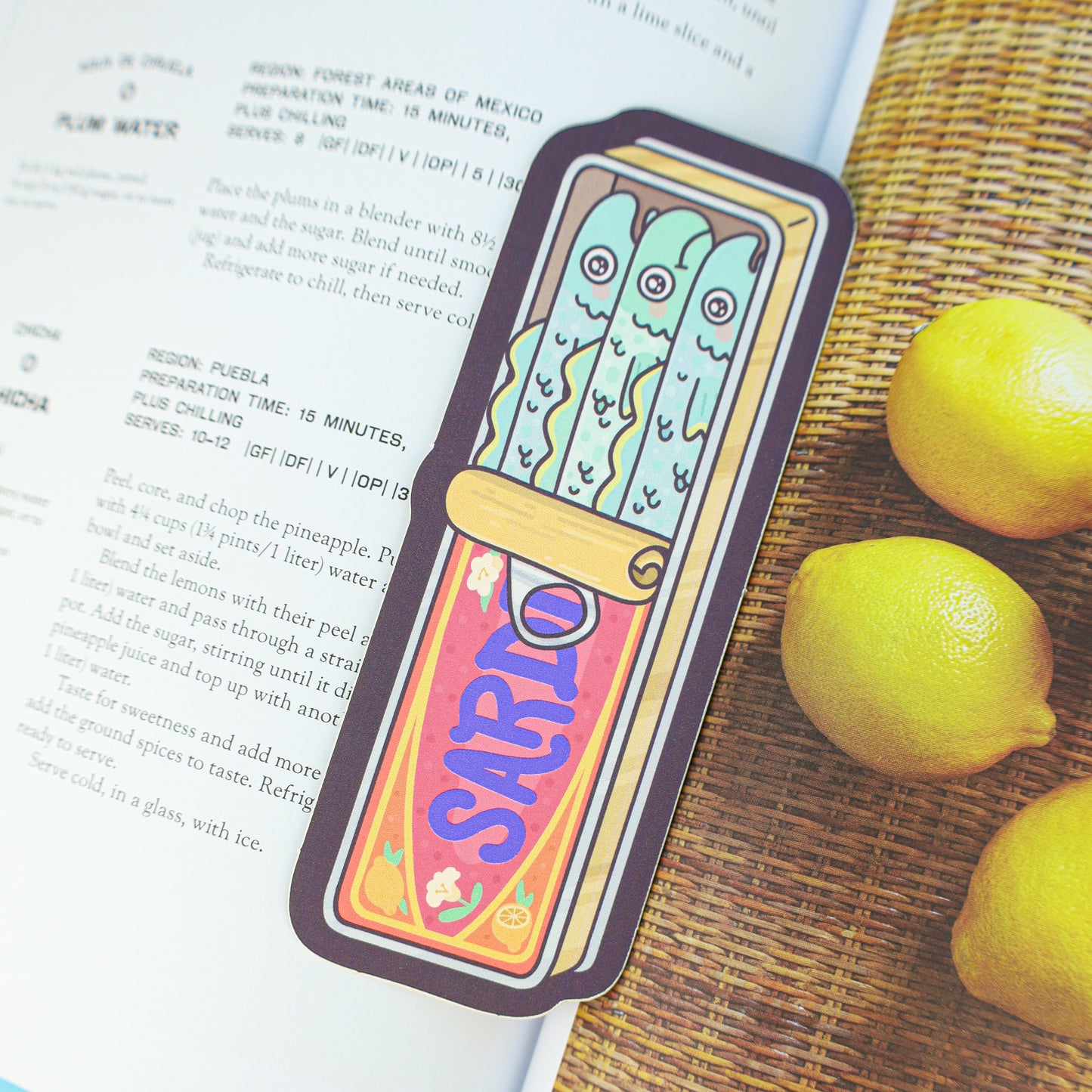 Tin Fishies Bookmark