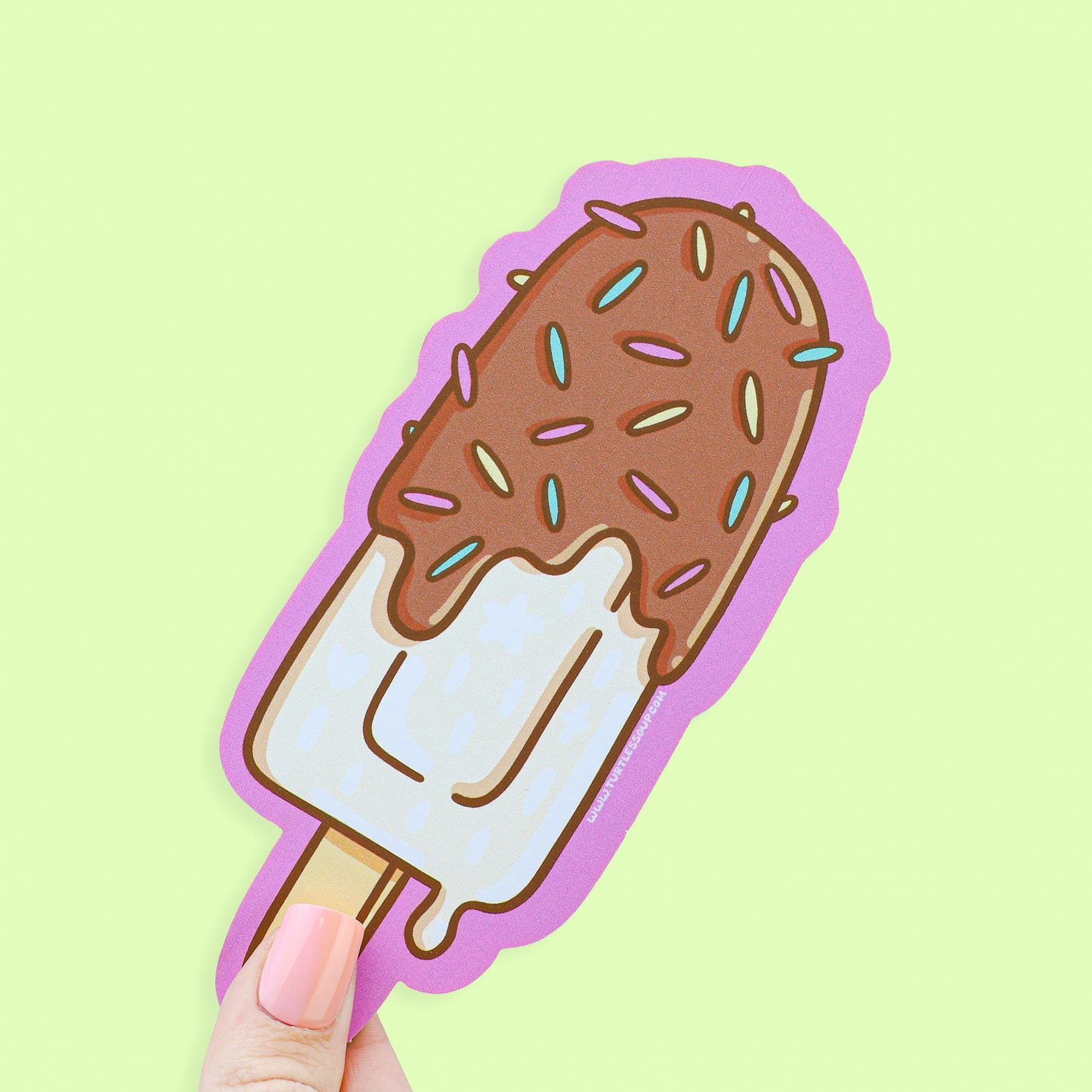 Chocolate Ice Cream Bookmark