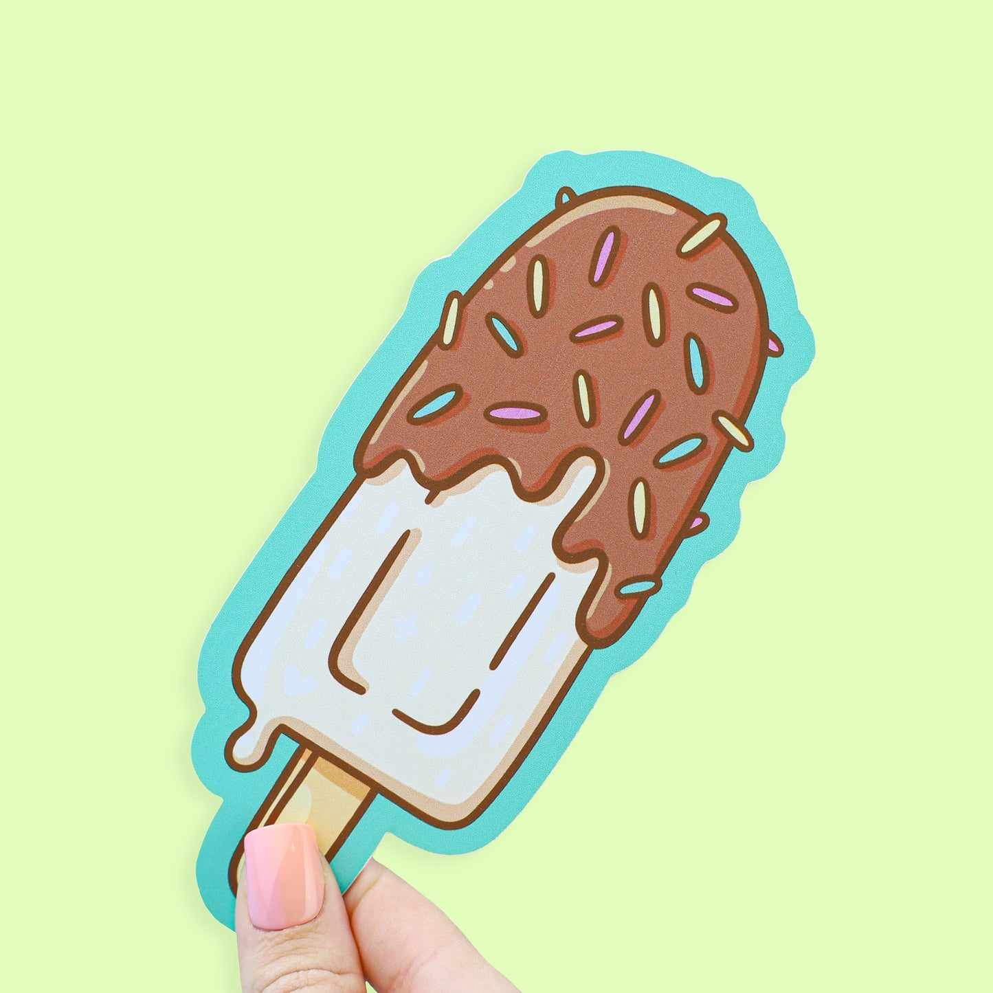 Chocolate Ice Cream Bookmark