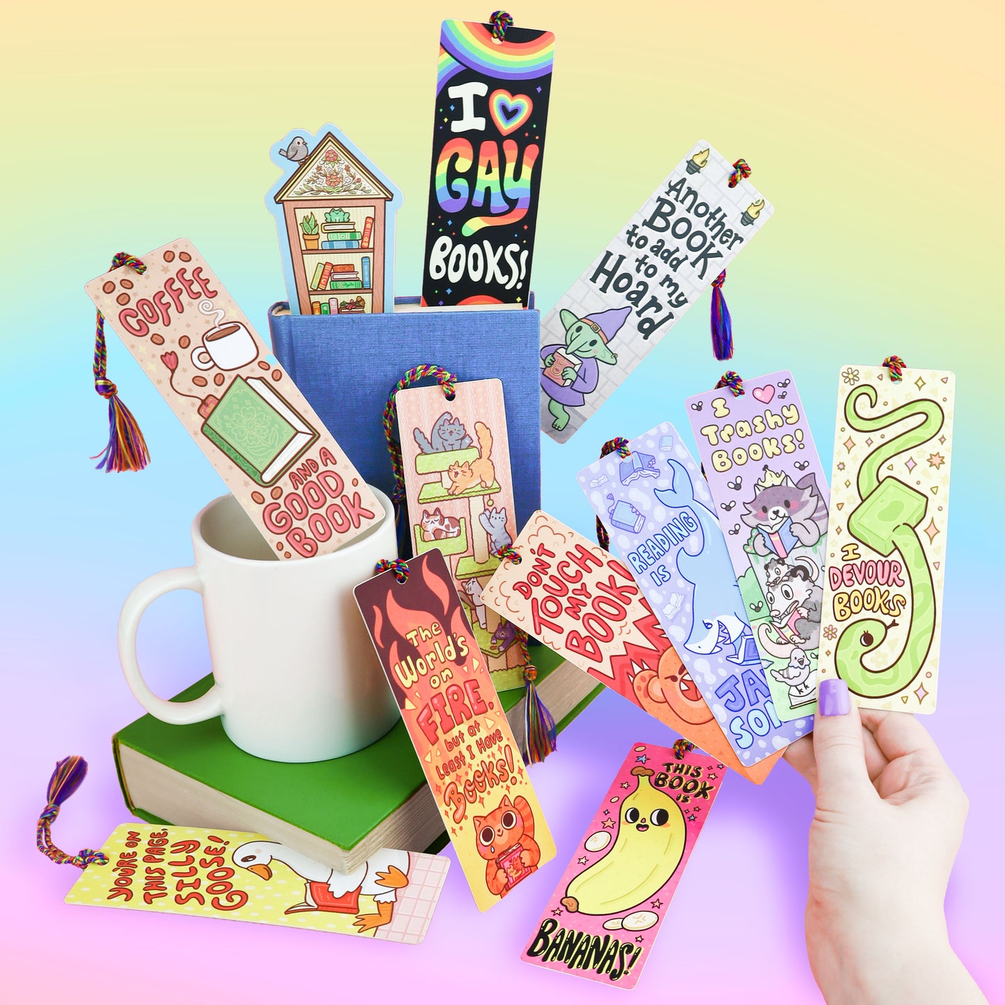 Little Library Bookmark