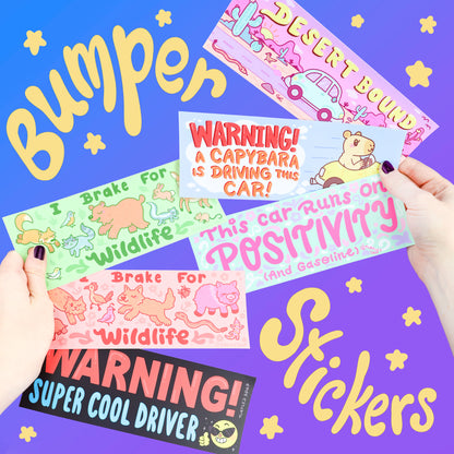 bumper sticker collection pic