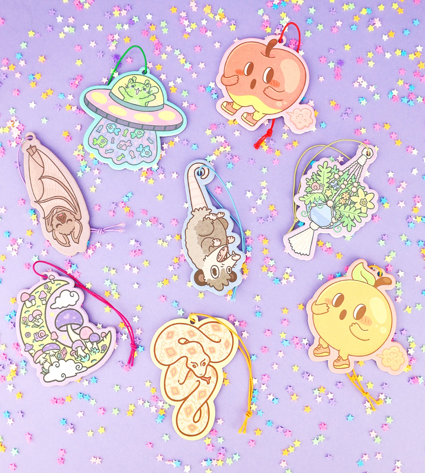 Dangling Opossum Scented Air Freshener