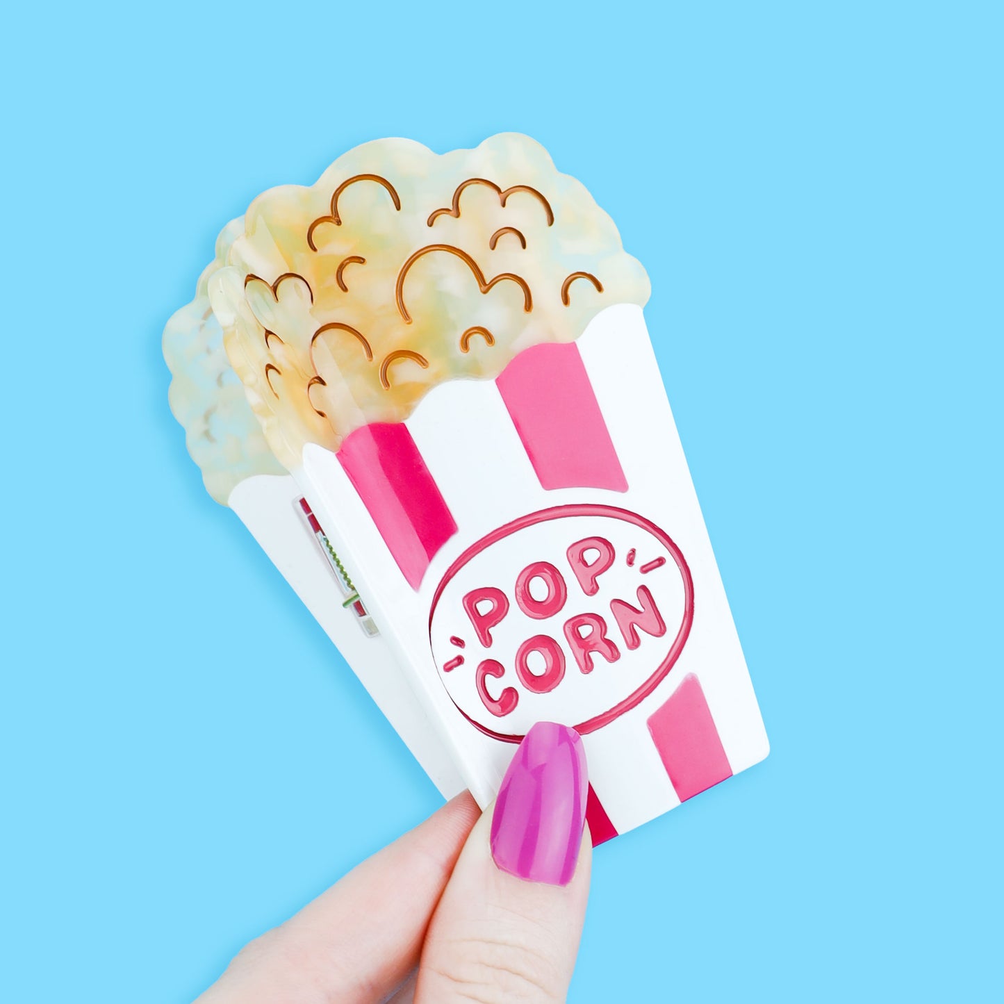Popcorn Bucket Hair Claw