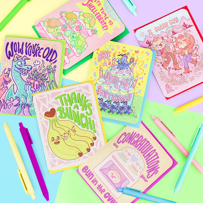 bunch of turtley awesome cards by turtles soup