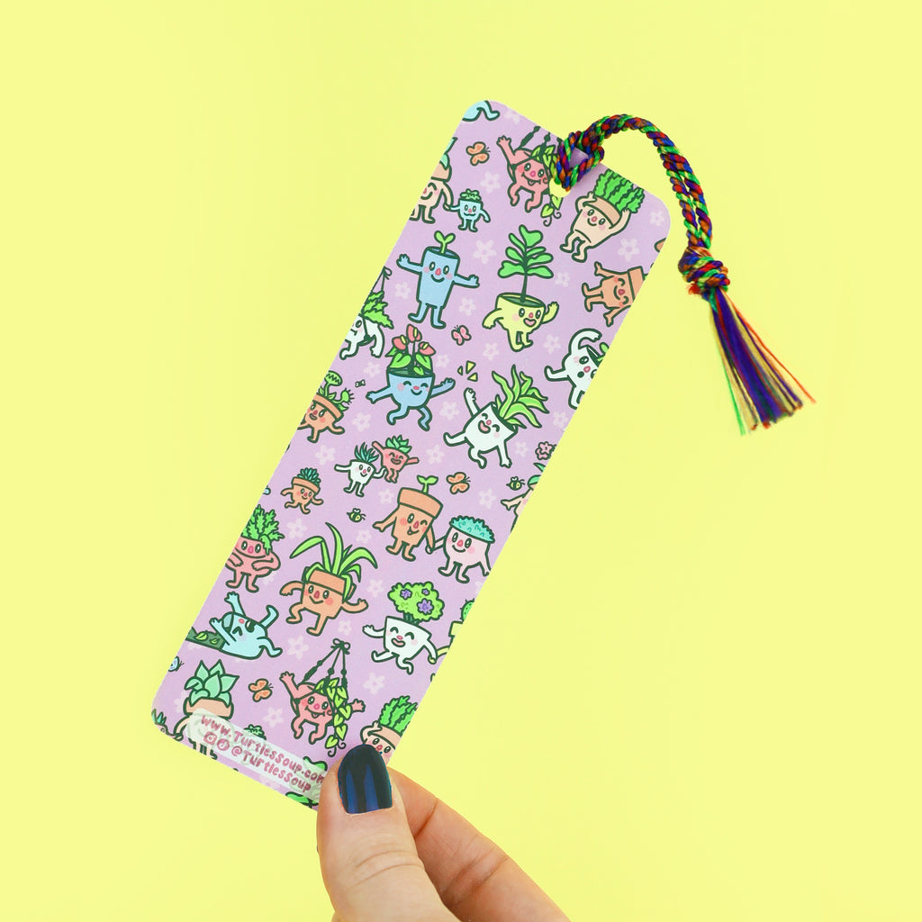 gardening bookmark by turtles soup