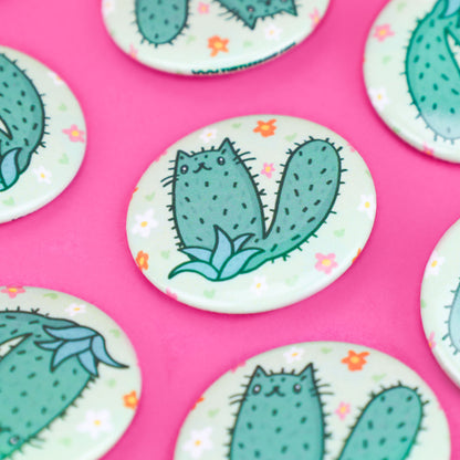 Cactus-Cat-Cacti-Kitty-Pinback-Button-Turtles-Soup