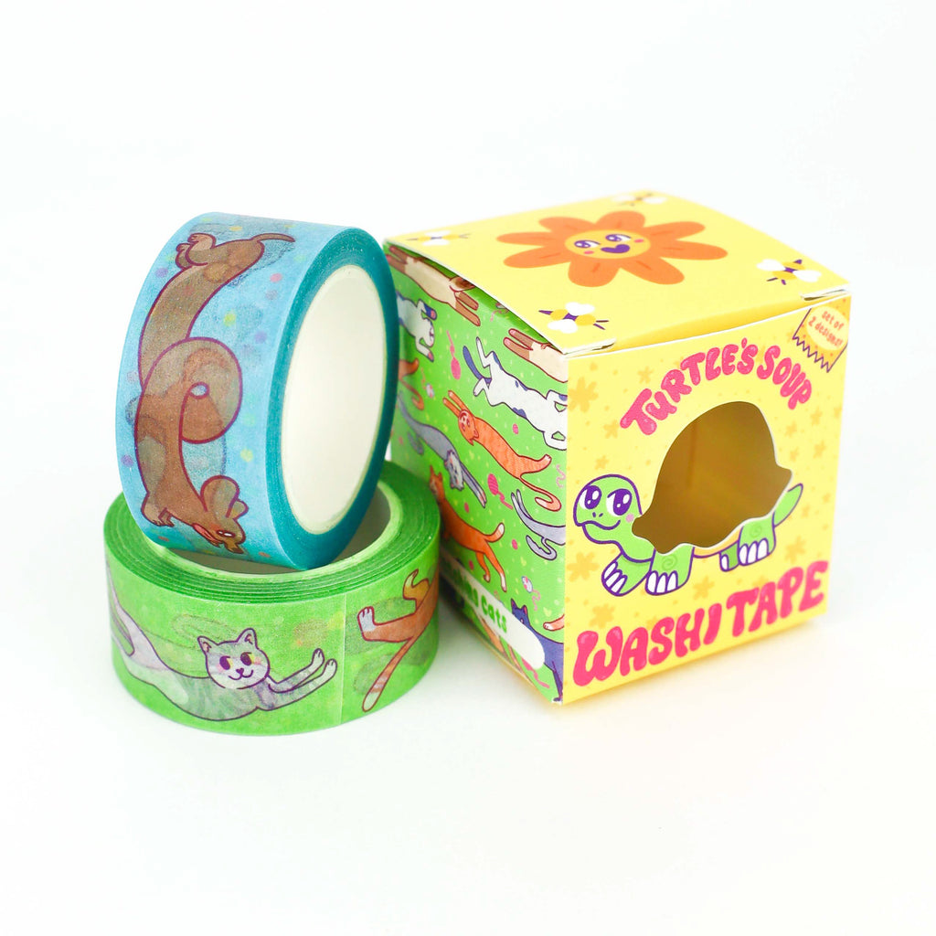 Long Pets Washi Tape Box Set
