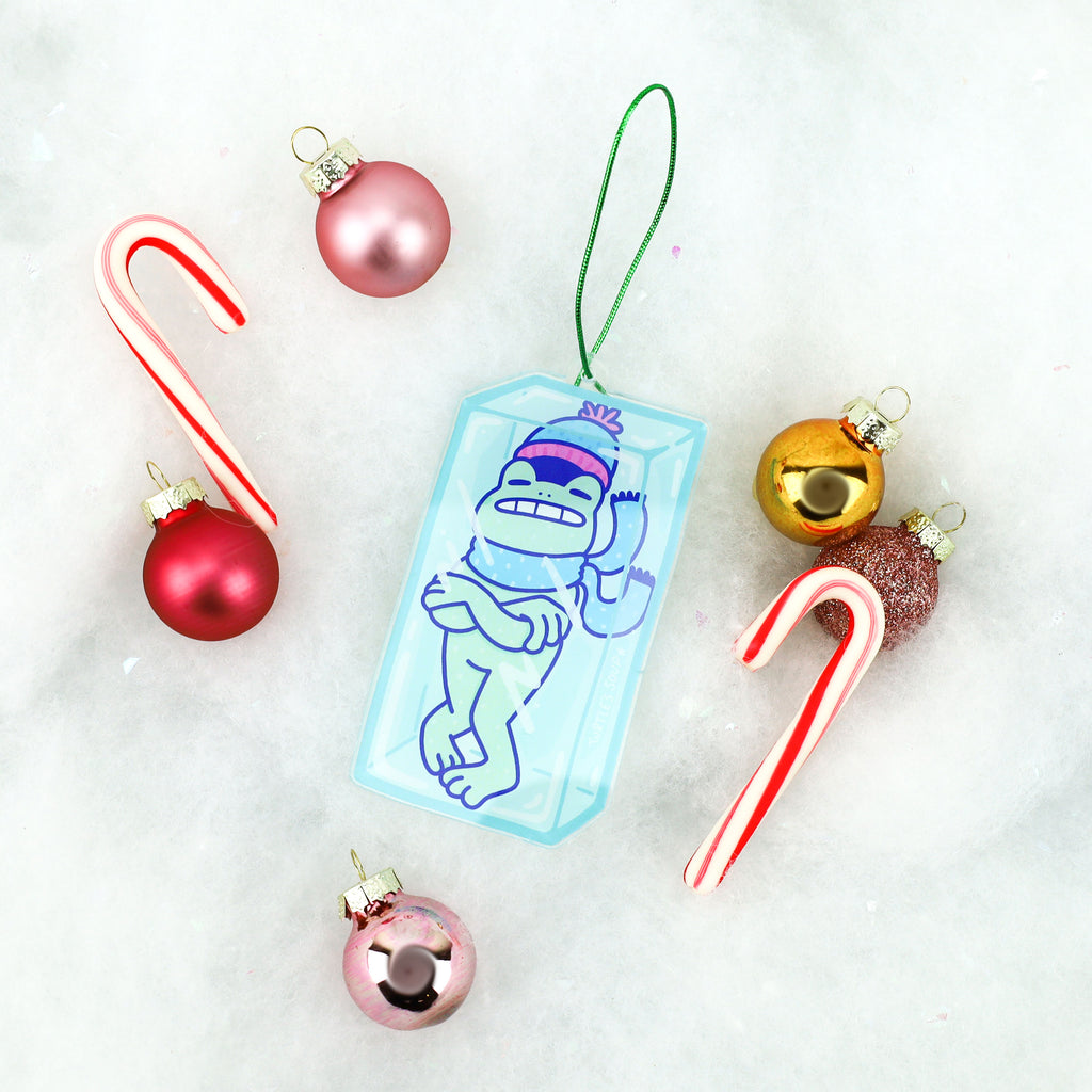 Cold-Frog-Cute-Christmas-Tree-Ornament-Holiday-Decor-By-Turtles-Soup-Freeze-Ice-Cube