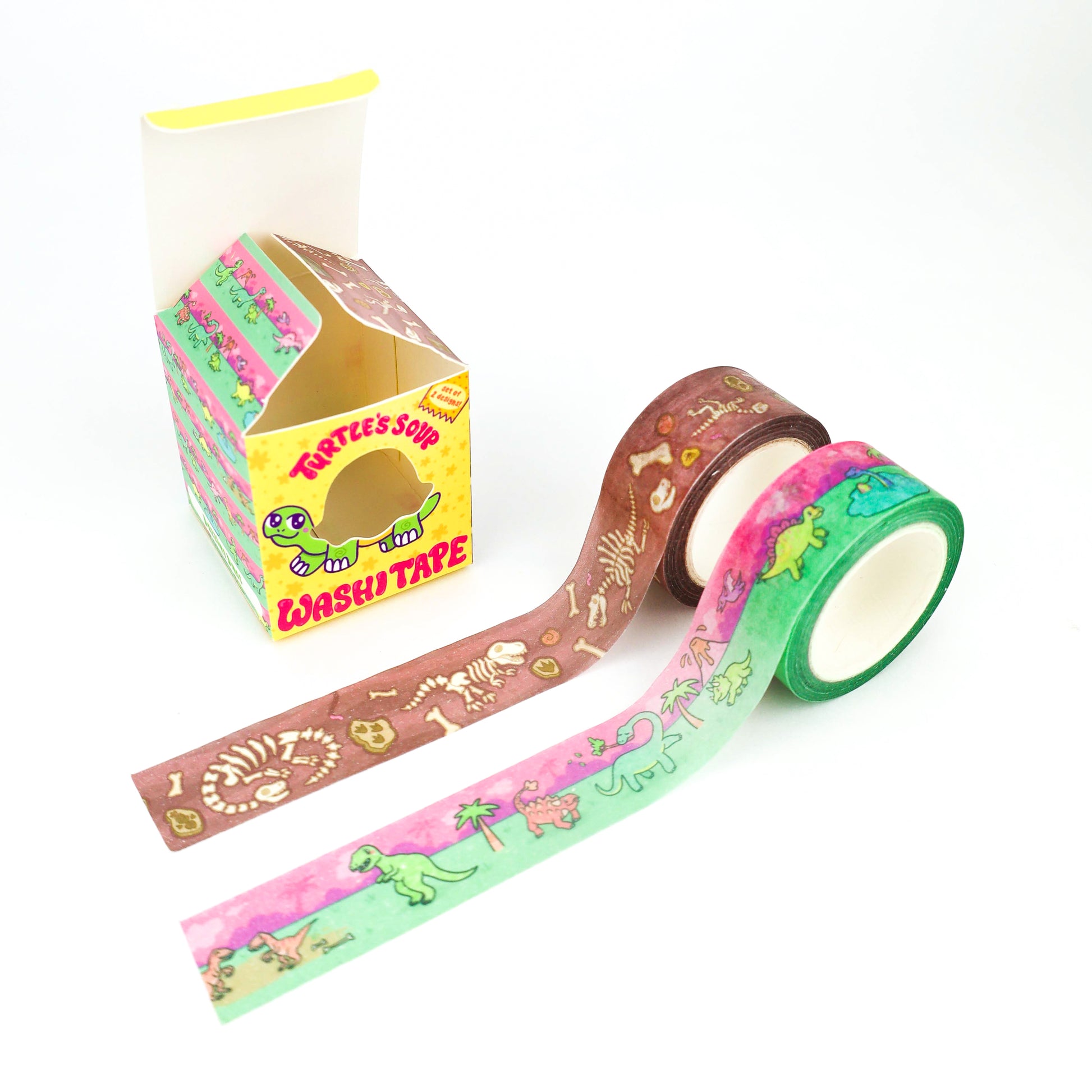 Dinosaur Pack Washi Tape Box Set