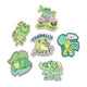 Toads and Frogs Pack of 6 Vinyl Stickers