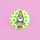 Garden Gnome Pinback Button