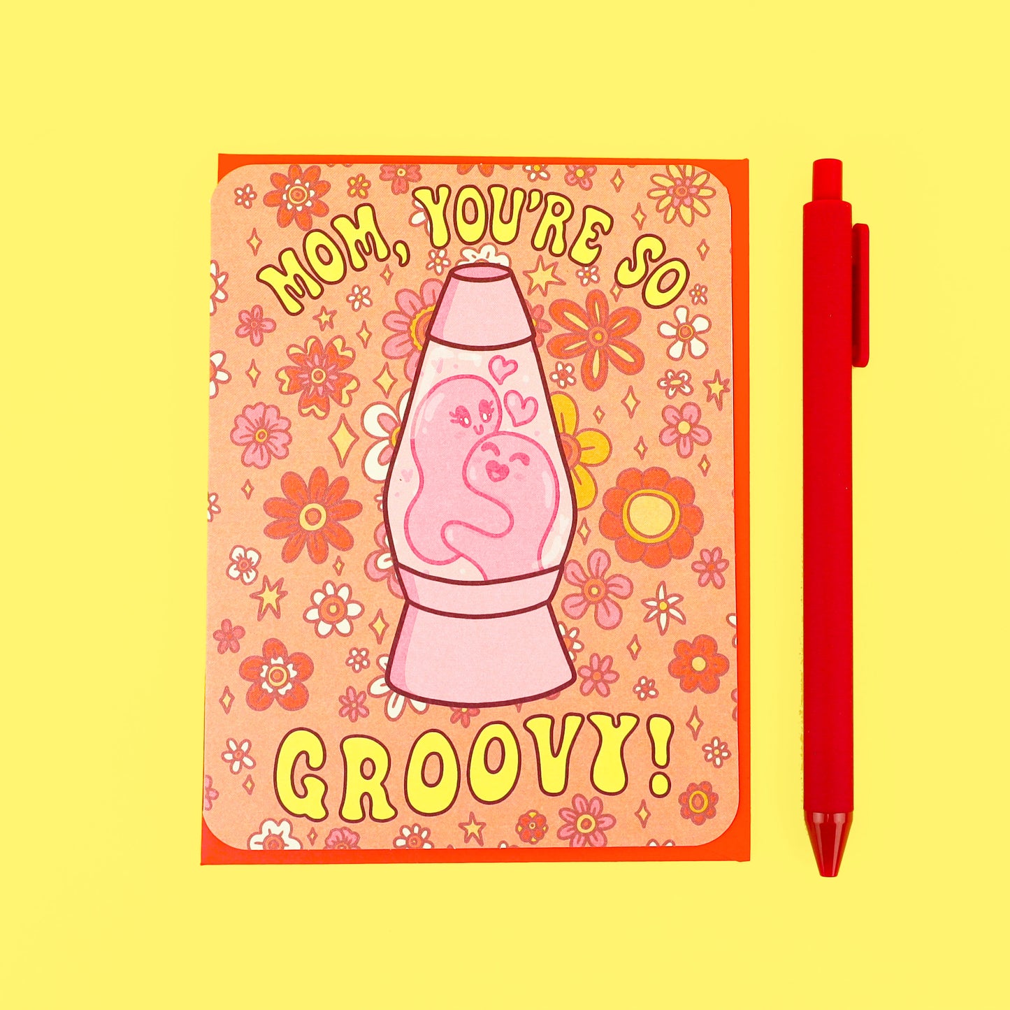 Mom You're So Groovy Mother's Day Card
