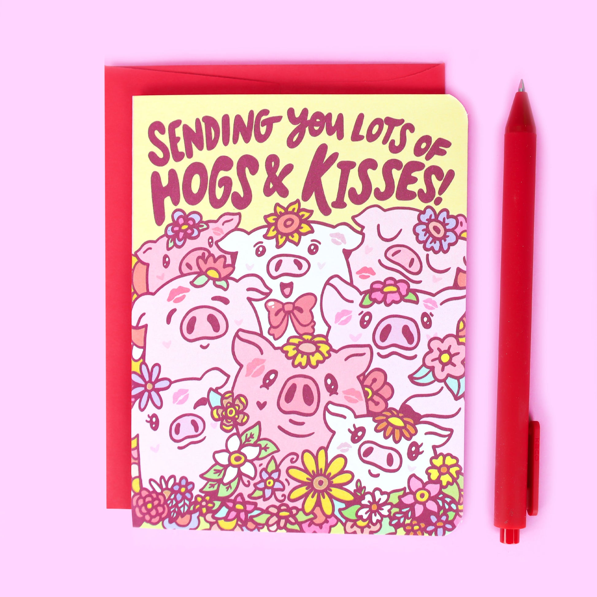 Hogs-and-Kisses-Cute-Piggy-Pigs-Funny-Love-You-Anniversary-Valentine-Valentines-Day-Romantic-Card-Turtles-Soup