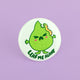 Leaf Me Alone Cute Pinback Button