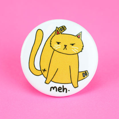 Funny Cat Pin, Cat Butt Pin, Funny Cat Lover Gift, Awkward Cat Pin, Cat Butt Gift, Humor Gift, Gag Gift, Kitty Butt, Angry Cat Pin