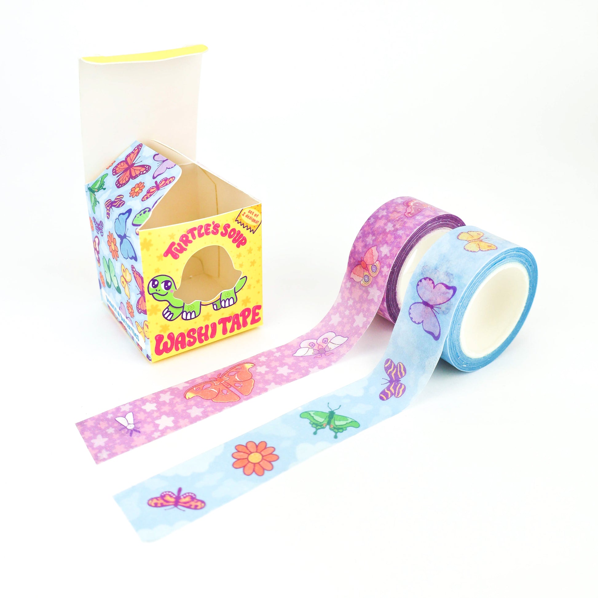 Butterfly and Moth Washi Tape by Turtles Soup 