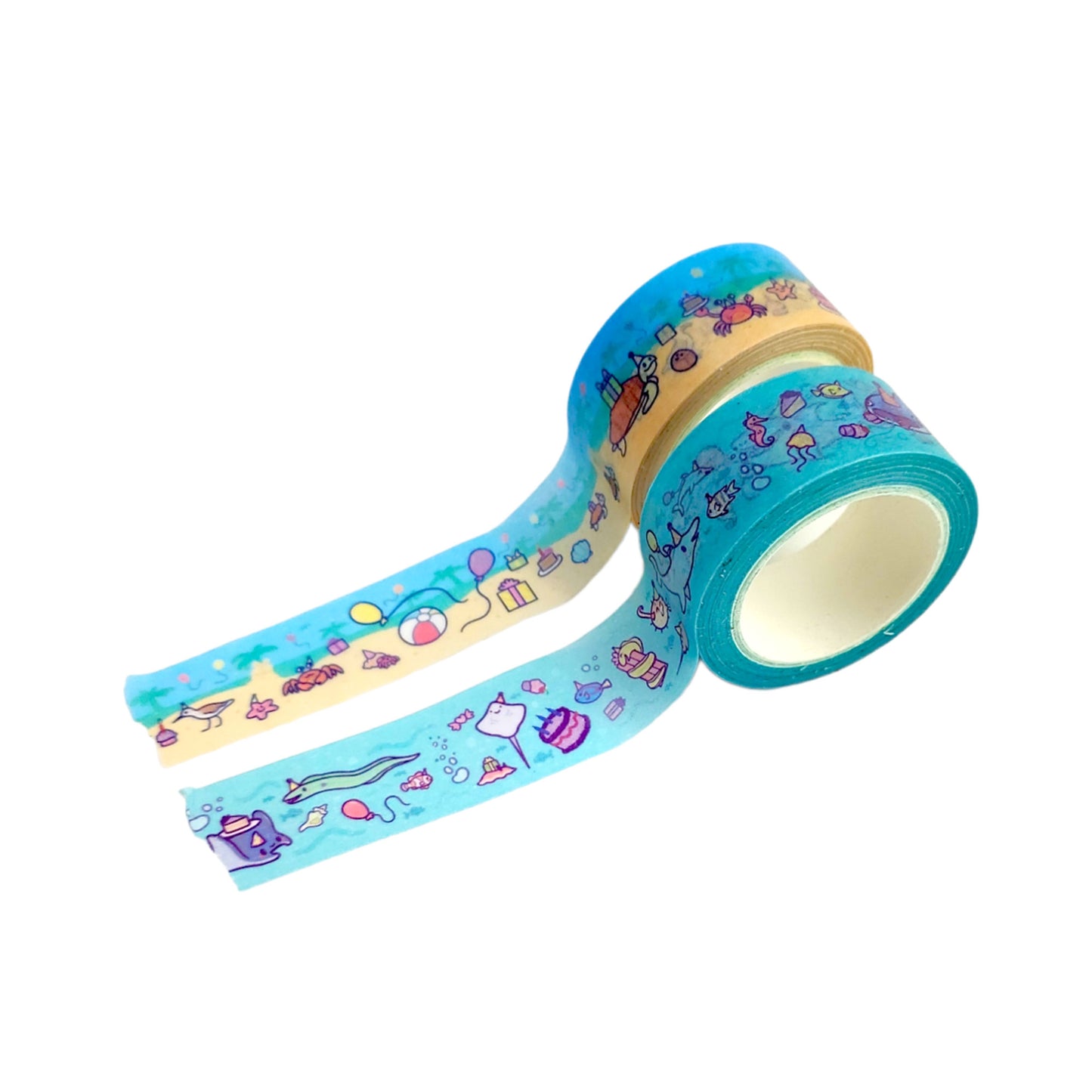 Beach and Ocean Party Pack Washi Tape Set