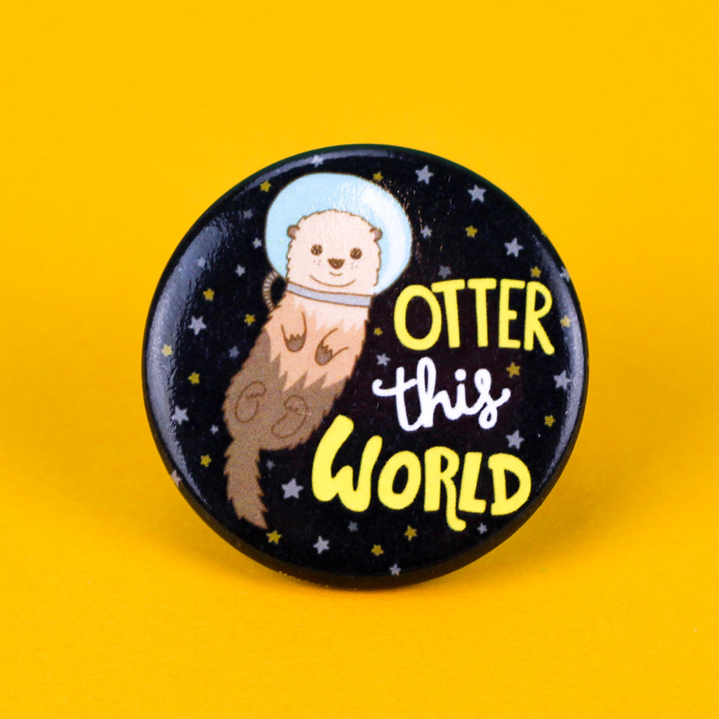 Otter-This-World-Pinback-Button-Turtles-Soup