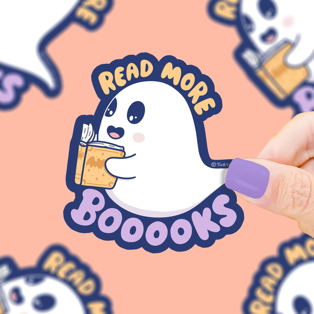Read-More-Books-Ghost-sticker-by-turtles-soup