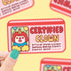 Certified Clown License Vinyl Sticker