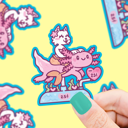 S515-Purrmaid-Axolotl-Coin-Machine-Vinyl-Sticker-by-Turtles-Soup  3024 × 3024px