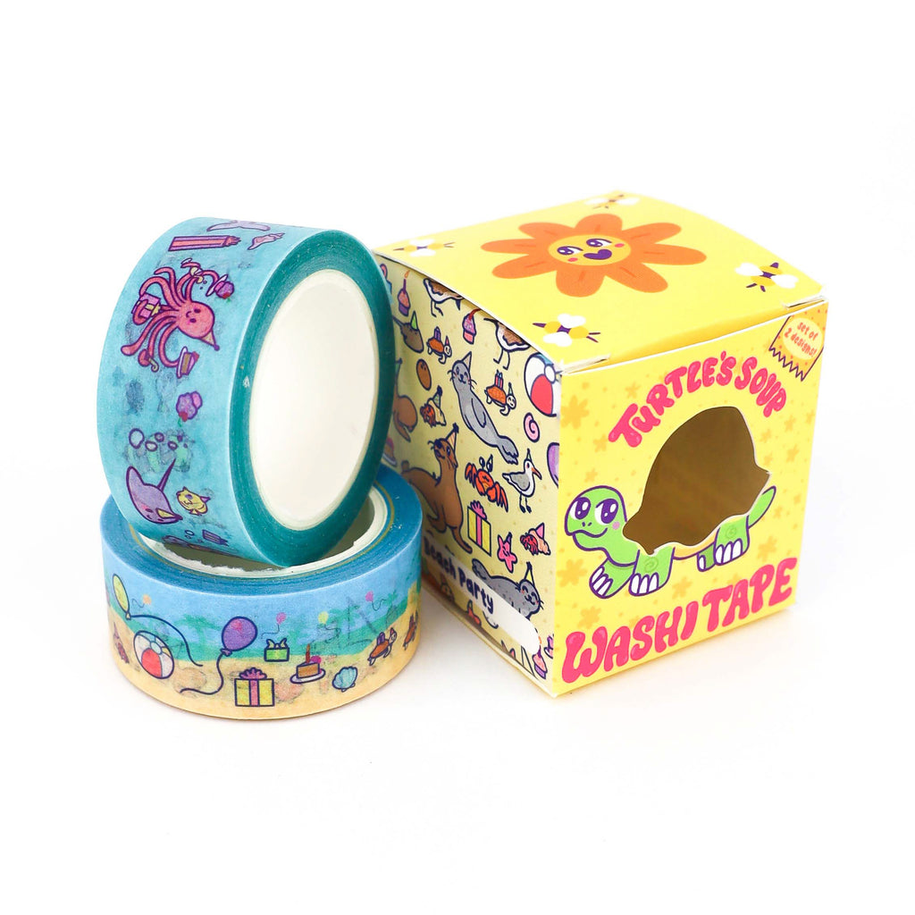 Beach and Ocean Party Pack Washi Tape Set