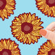 Sunflower Wildflower Vinyl Sticker